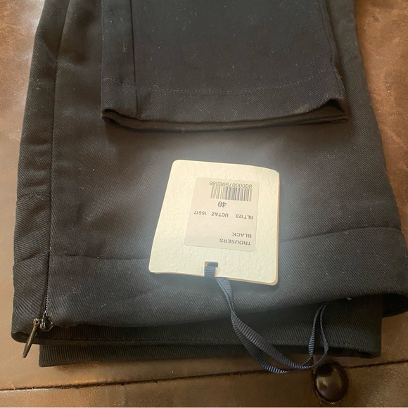 Ballantyne est 1921 Black Cotton Trousers IT 40 or US 4 - Picture 6 of 6